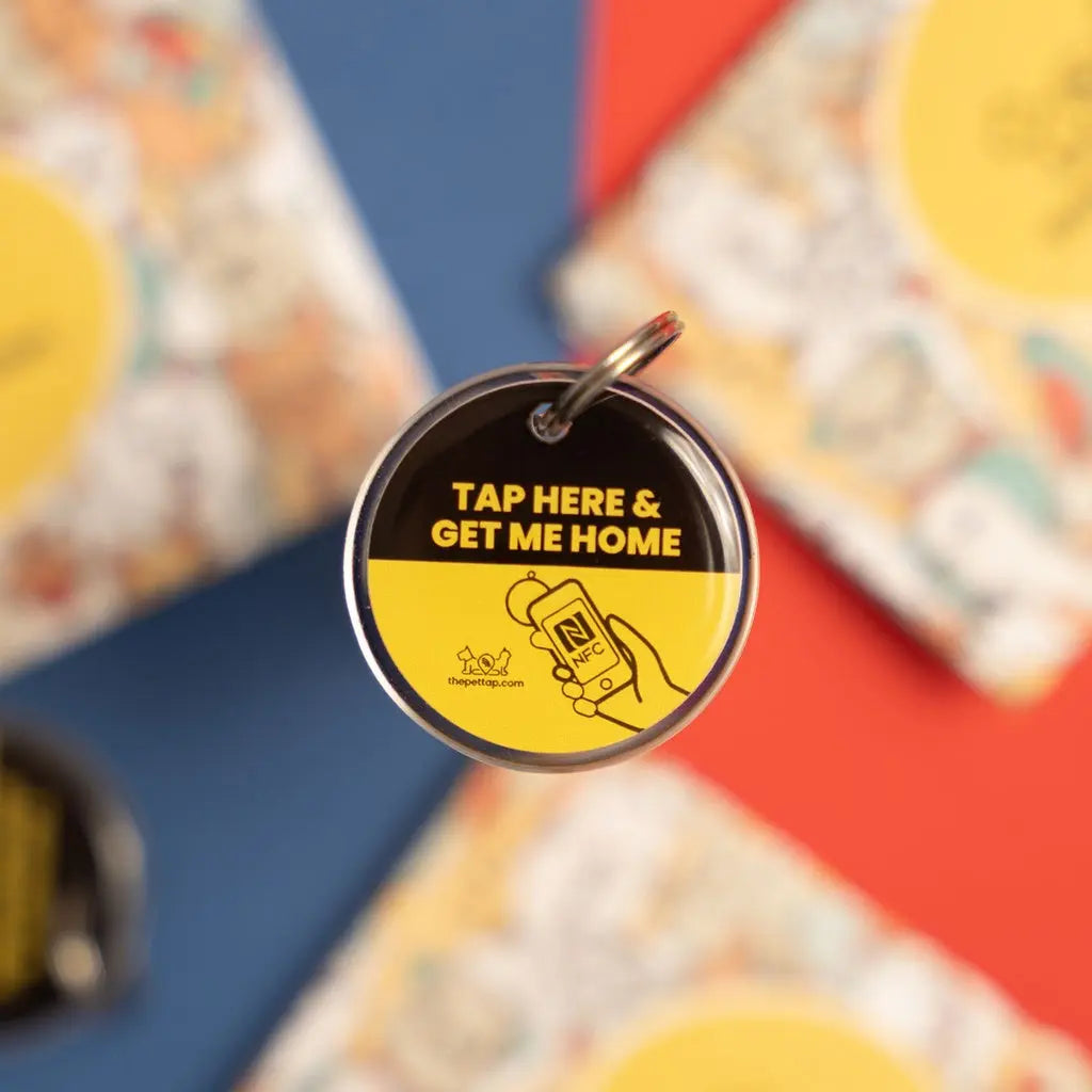 THE PET TAP SMART PET NFC ID LOCATOR TAGS THE PET TAP