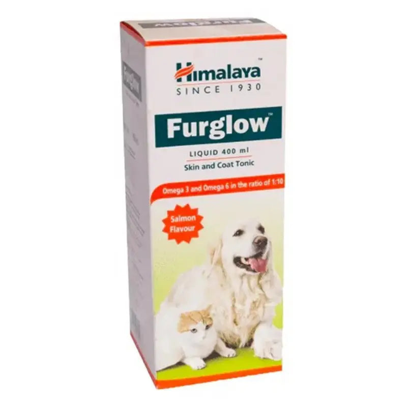 HIMALAYA FURGLOW LIQUID ORAL SKIN & COAT TONIC FOR DOGS & CATS 400 ml Himalaya