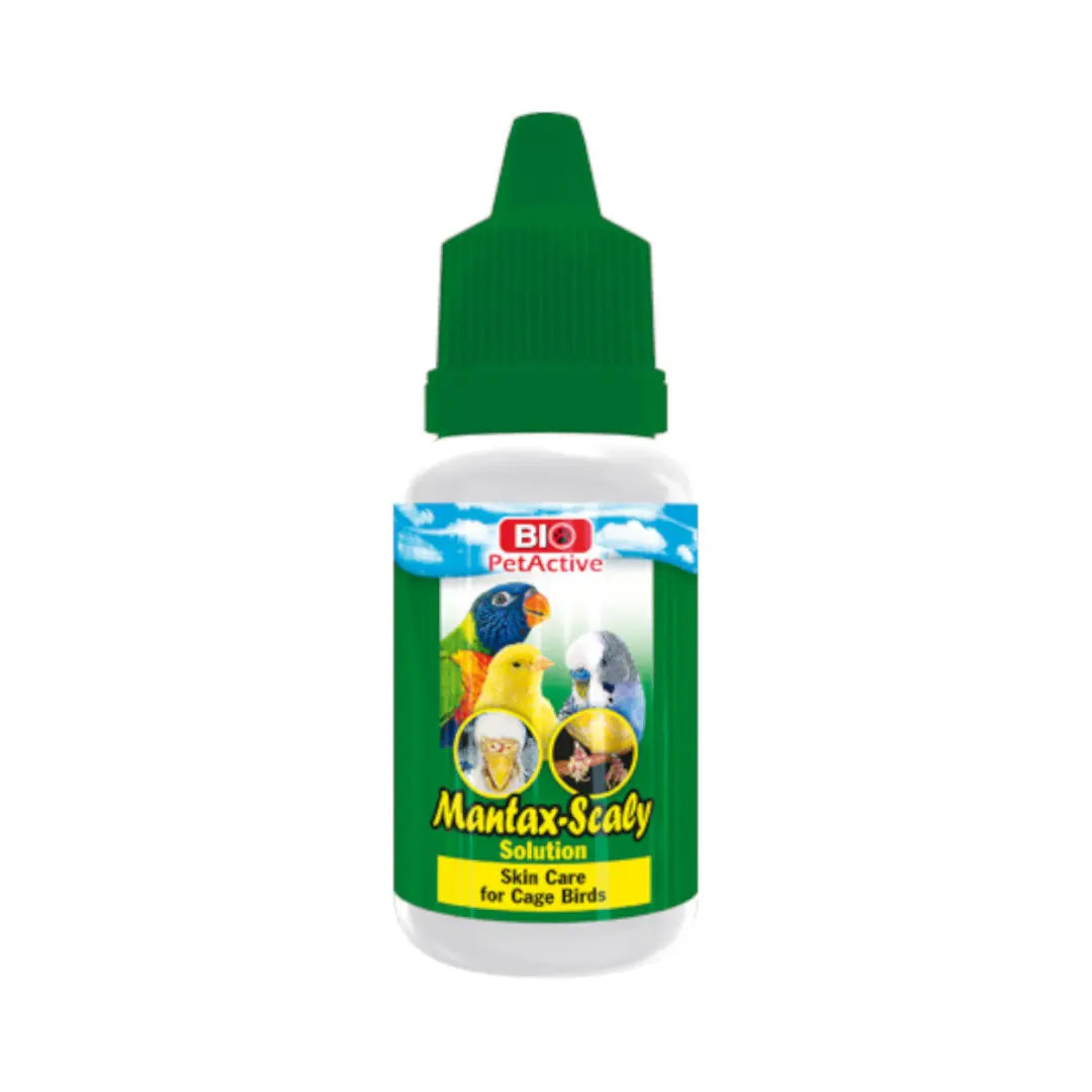 BIO PETACTIVE MANTAX-SCALY SKIN CARE FOR CAGE BIRDS 20ML Bio PetActive