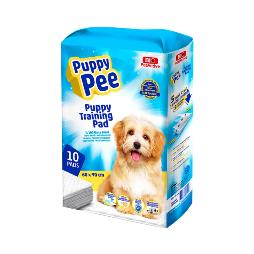 BIO PETACTIVE PUPPY PEE 60X60 (PUPPY TRAINING PADS) 10PCS Bio PetActive