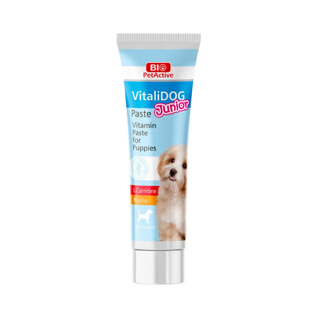 BIO PETACTIVE VITALIDOG JUNIOR (MULTIVITAMIN PASTE FOR DOGS) 100ML Bio PetActive