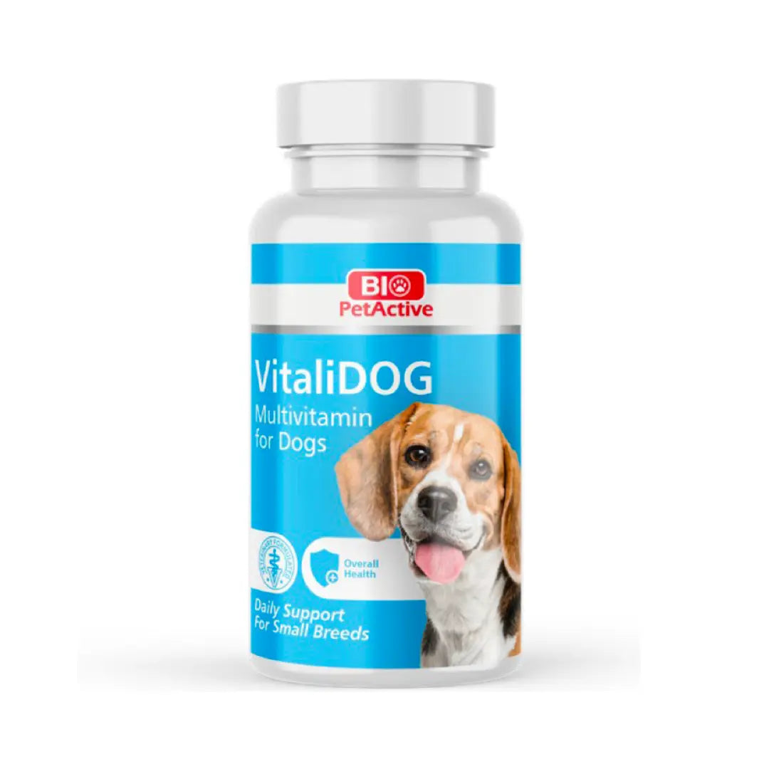 BIO PETACTIVE VITALIDOG SMALL BREED (MULTIVITAMIN TABLET FOR DOGS) 60 TABS Bio PetActive