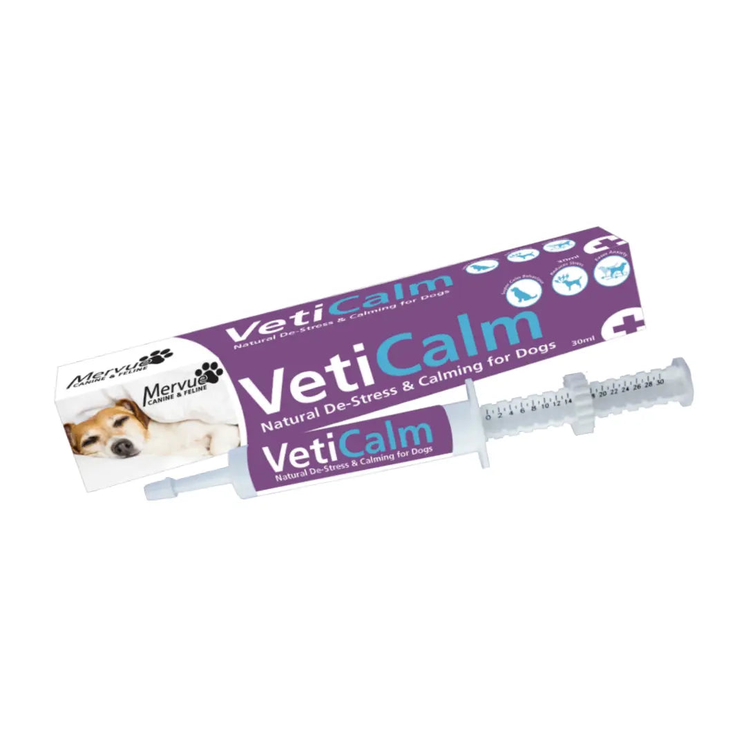 VETICALM PASTE FOR DOGS NATURAL DE-STRESS / CALMING 30 ml Mervue Laboratories