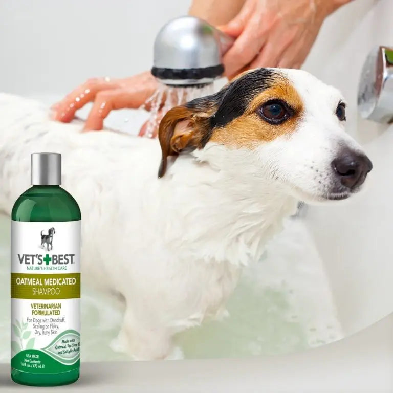 VET'S BEST OATMEAL MEDICATED DOG SHAMPOO 16OZ VET'S BEST