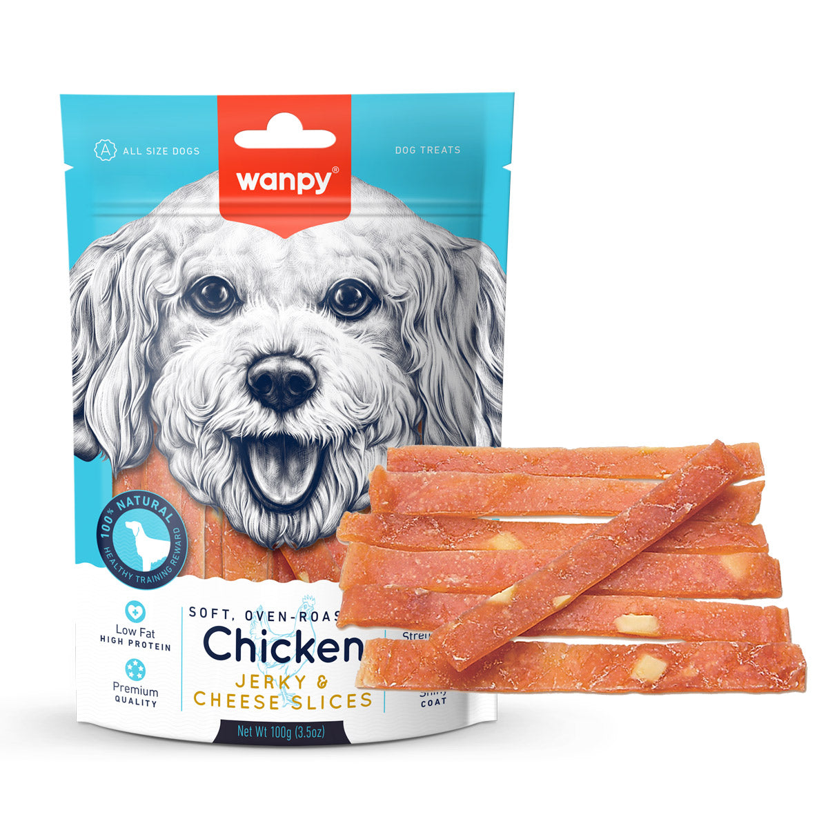 WANPY CHICKEN JERKY 100G WANPY