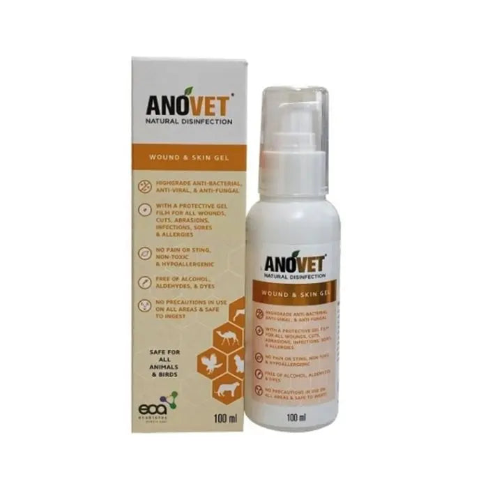 ANOVET NATURAL DISINFECION WOUND AND SKIN GEL Anovet