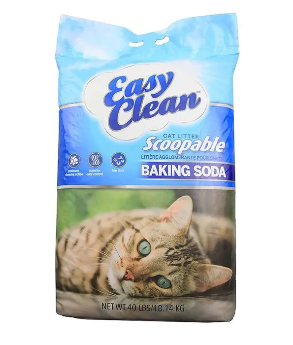 EASY CLEAN BAKING SODA CLUMPING CAT LITTER EASY CLEAN