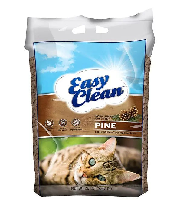 EASY CLEAN PIPE PELLETS ALTERNATIVE CAT LITTER 9.07KG EASY CLEAN