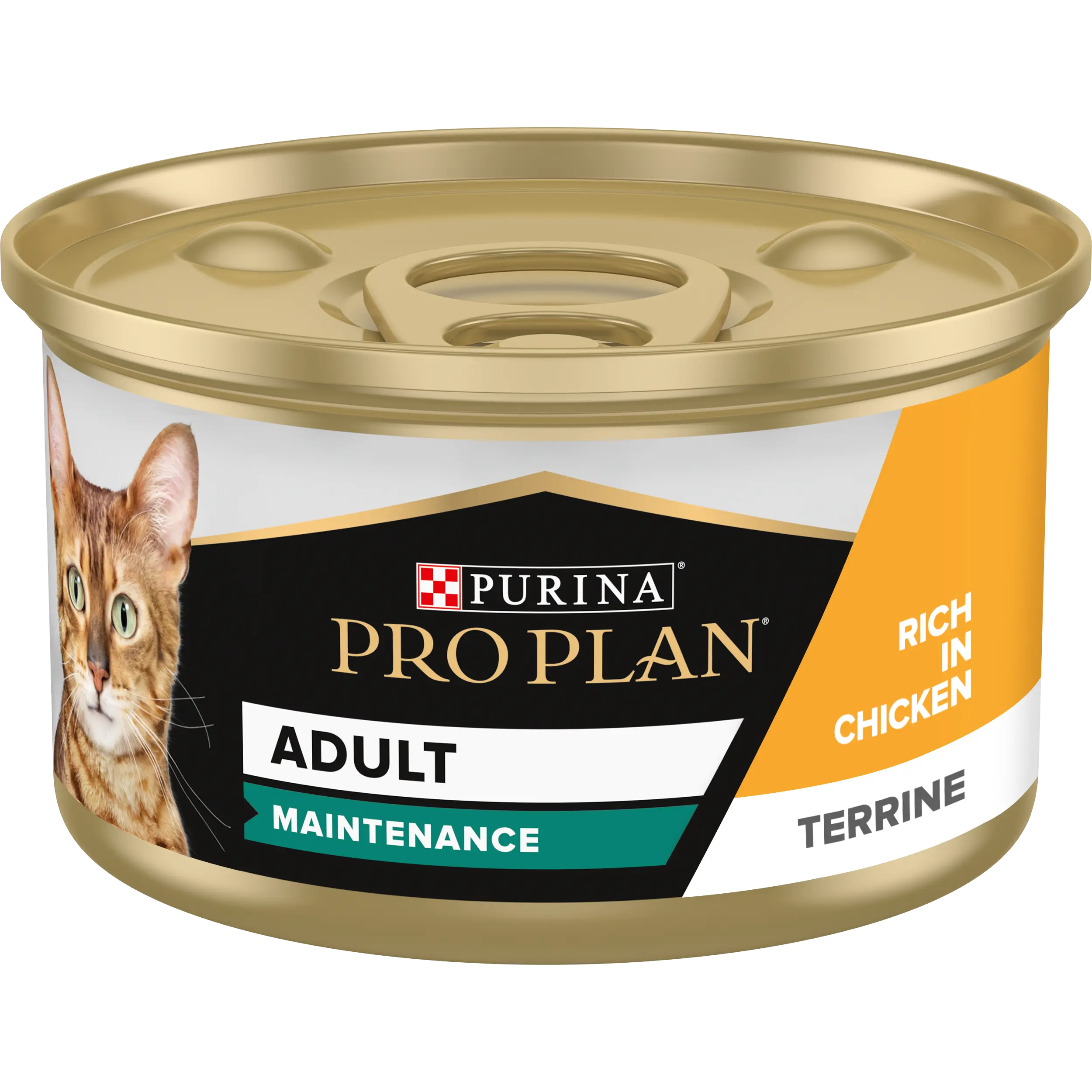 PURINA PRO PLAN ADULT MAINTENANCE WET CAT FOOD TERRINE RICH IN CHICKEN 24 X 85G Purina Pro Plan