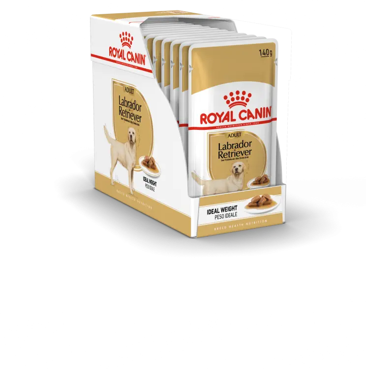 ROYAL CANIN BREED HEALTH ADULT NUTRITION LABRADOR WET FOOD 10X140G Royal Canin