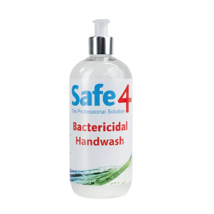 SAFE4 BACTERICIDAL HANDWASH 500ML SAFE4