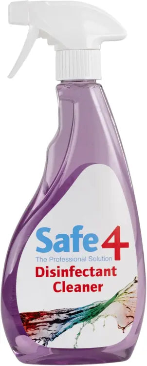 SAFE4 DISINFECTANT PRE-DILUTED SPRAY 1:10 DILUTION 500ML SAFE4