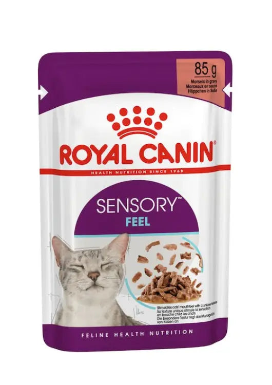 ROYAL CANIN FELINE HEALTH NUTRITION SENSORY FEEL GRAVY 85G Royal Canin