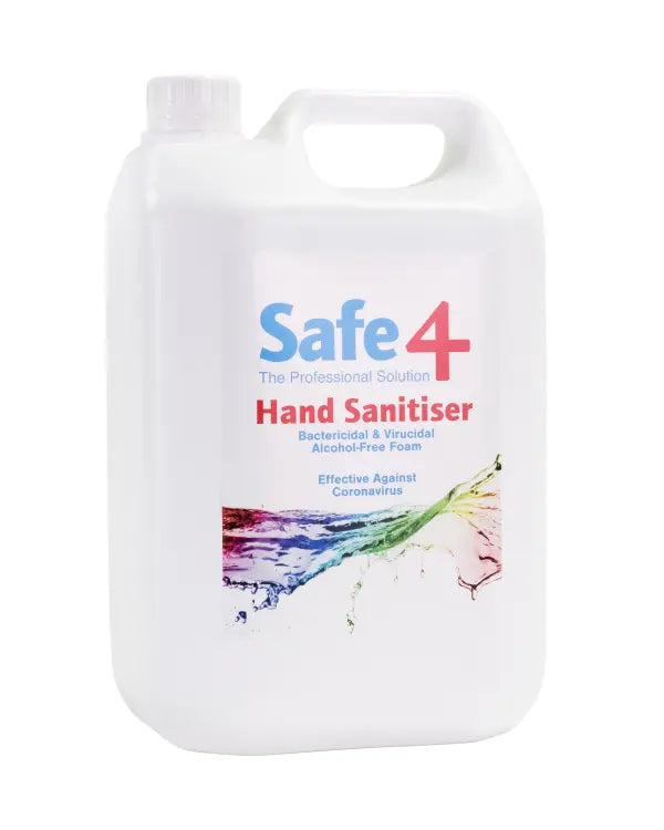 SAFE4 VIRUCIDAL FOAM HAND SANITISER SAFE4