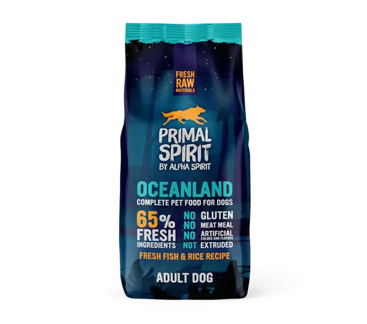 ALPHA SPIRIT 65% OCEANLAND DOG FOOD ALPHA SPIRIT