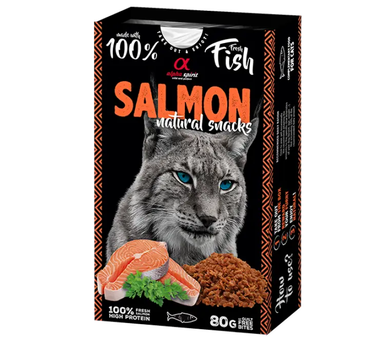 ALPHA SPIRIT NATURAL SNACK FOR CATS 80G ALPHA SPIRIT