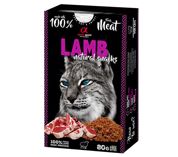 ALPHA SPIRIT NATURAL SNACK FOR CATS 80G ALPHA SPIRIT