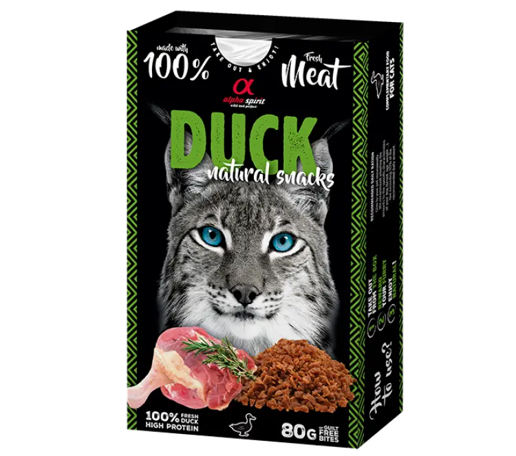 ALPHA SPIRIT NATURAL SNACK FOR CATS 80G ALPHA SPIRIT