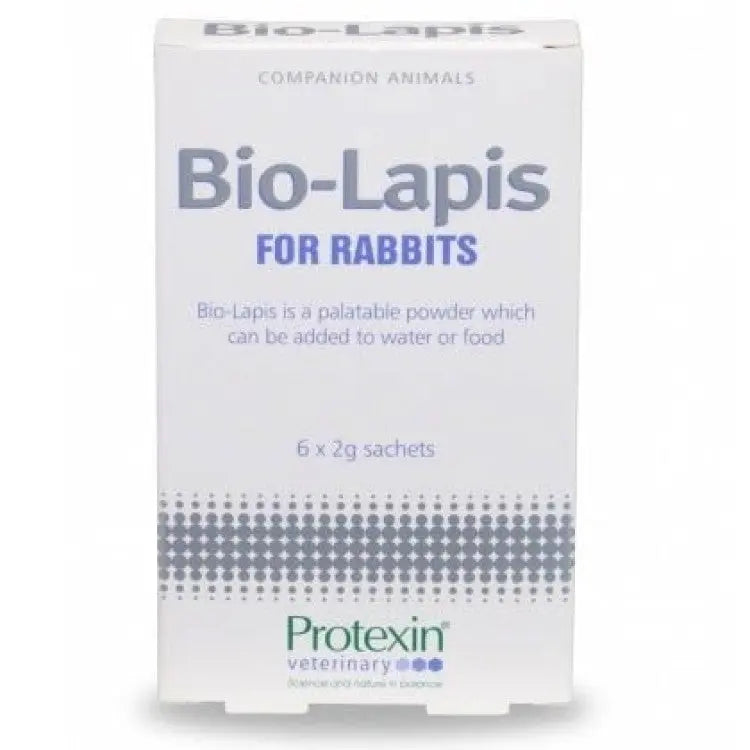 BIO-LAPIS FOR RABBITS 6x2g SACHETS PROTEXIN