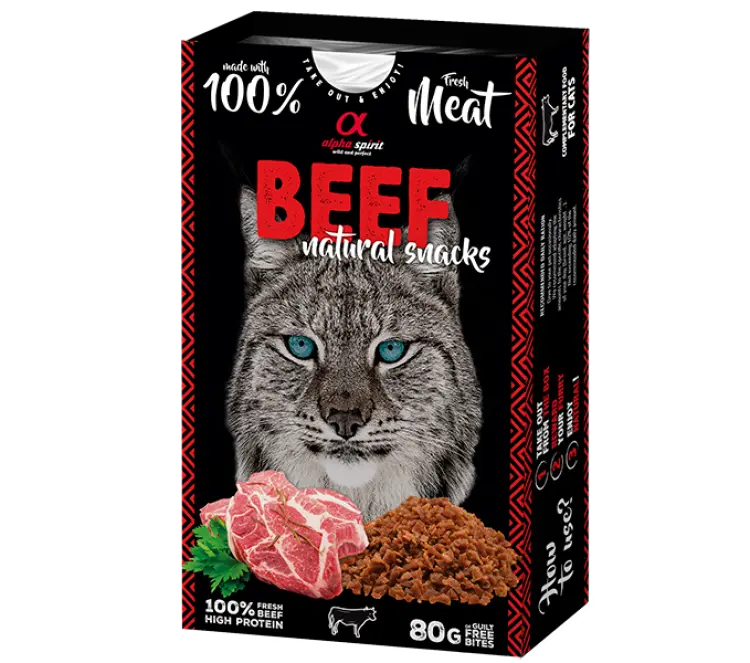 ALPHA SPIRIT NATURAL SNACK FOR CATS 80G ALPHA SPIRIT