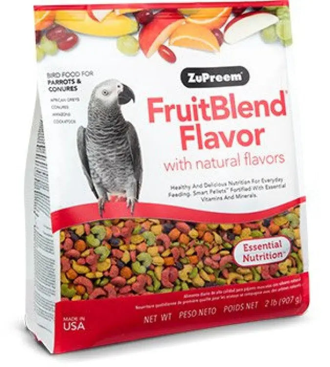 ZUPREEM FRUITBLEND FLAVOR MEDIUM & LARGE PARROT FOOD ZUPREEM