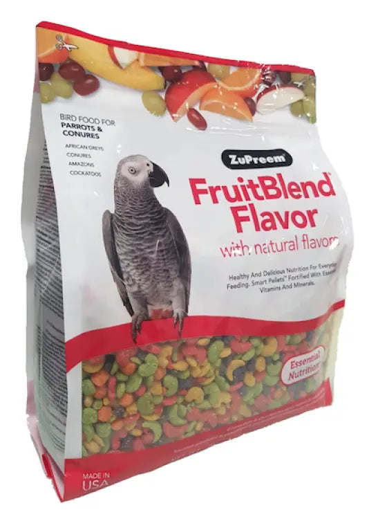 ZUPREEM FRUITBLEND FLAVOR MEDIUM & LARGE PARROT FOOD ZUPREEM