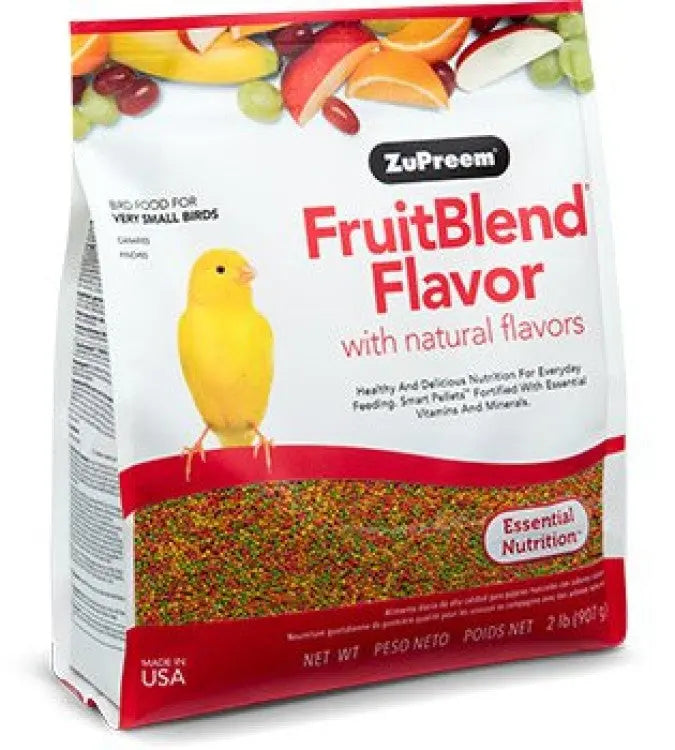 ZU PREEM FRUITBLEND FLAVOR FOR EXTRA SMALL BIRDS ZU PREEM