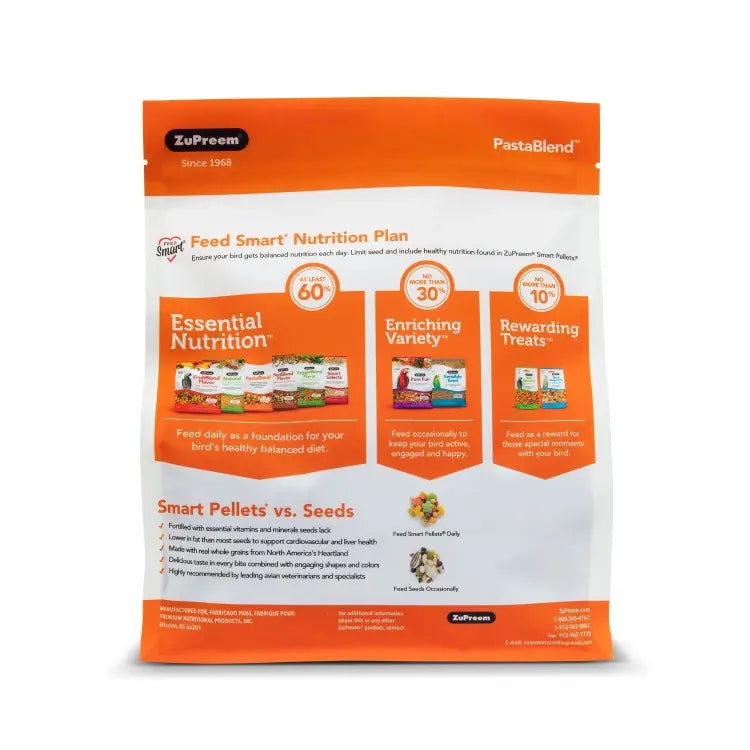 ZUPREEM PASTABLEND PARROT FOOD 3LBS ZUPREEM