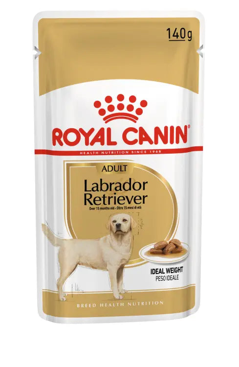 ROYAL CANIN BREED HEALTH ADULT NUTRITION LABRADOR WET FOOD 10X140G Royal Canin