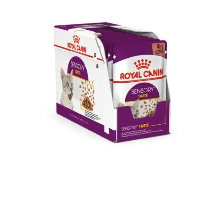 ROYAL CANIN FELINE HEALTH NUTRITION SENSORY TASTE GRAVY WET FOOD 85G Royal Canin