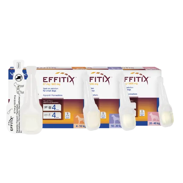 EFFITIX SPOT ON FOR DOGS VIRBAC