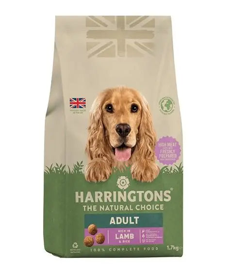 HARRINGTONS COMPLETE LAMB & RICE ADULT DRY DOG FOOD HARRINGTONS