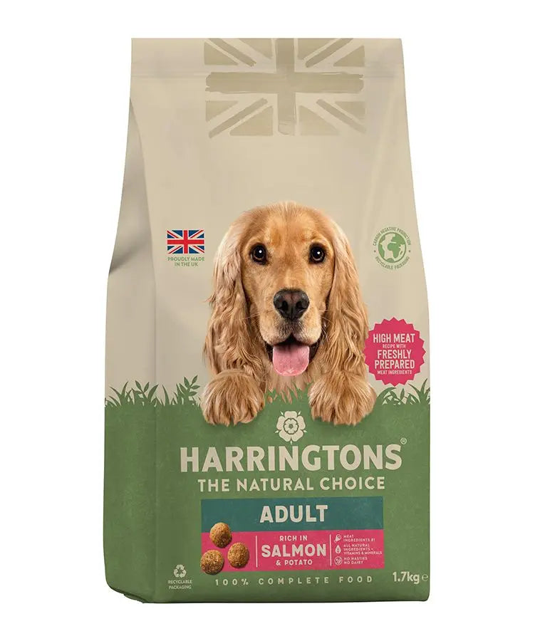HARRINGTONS COMPLETE SALMON & POTATO ADULT DRY DOG FOOD HARRINGTONS