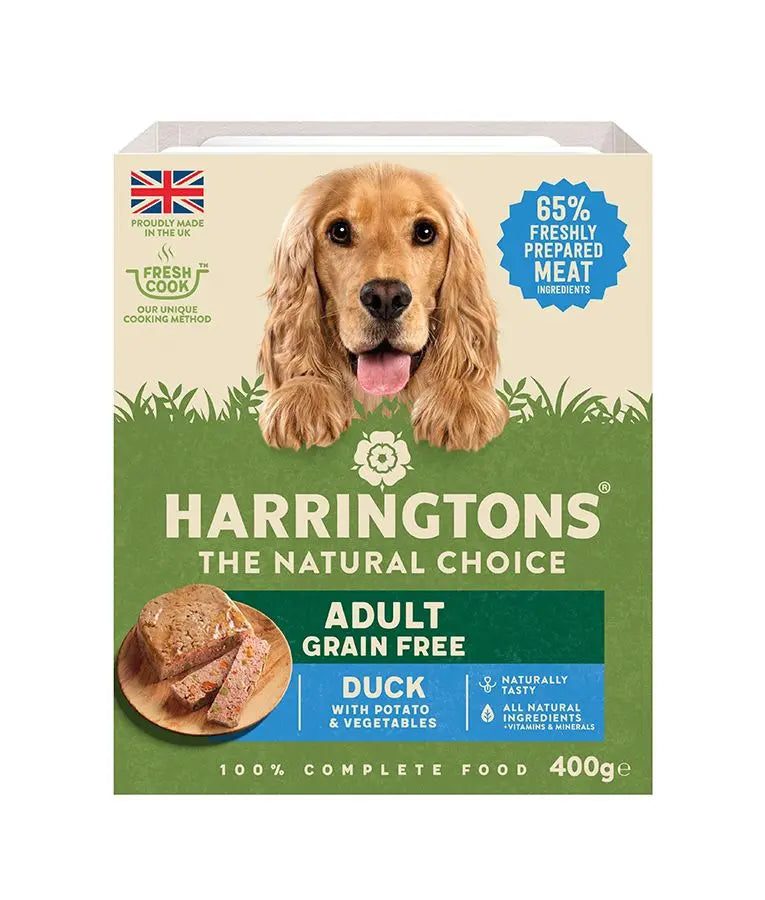 HARRINGTONS GRAIN FREE ADULT WET DOG FOOD 400G HARRINGTONS