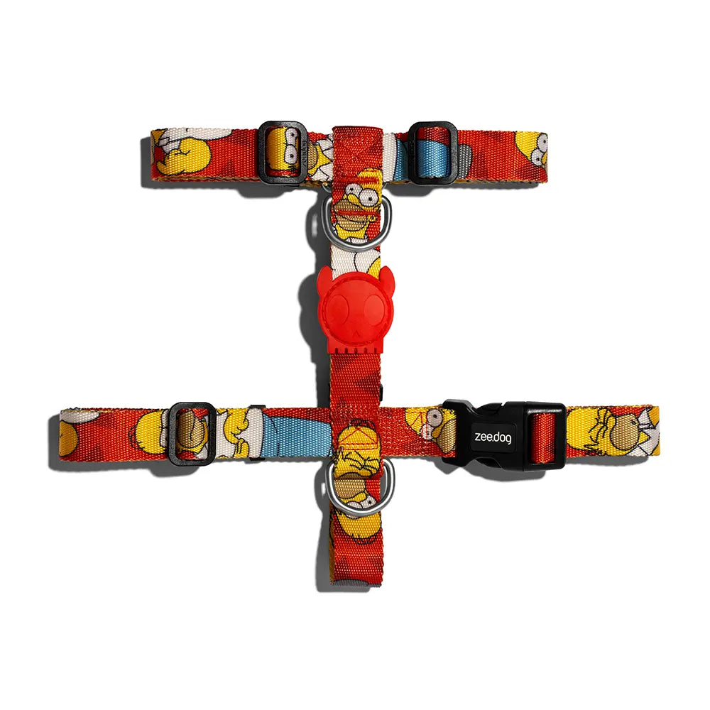 ZEE.DOG HOMER SIMPSON H-HARNESS LARGE ZEE.DOG