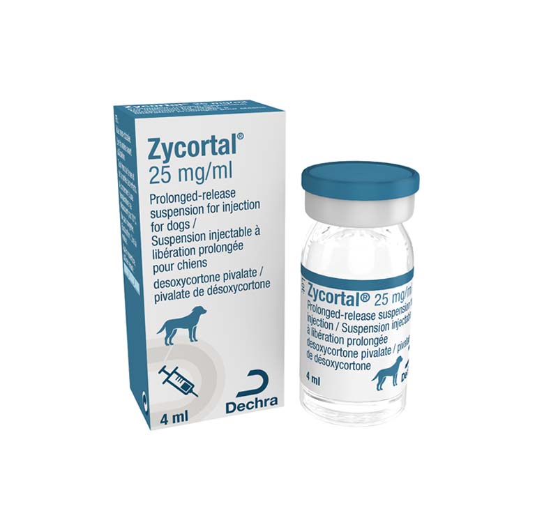 Zycortal Suspension (Desoxycorticosterone pivalate injectable suspension) 4ml Petszapp