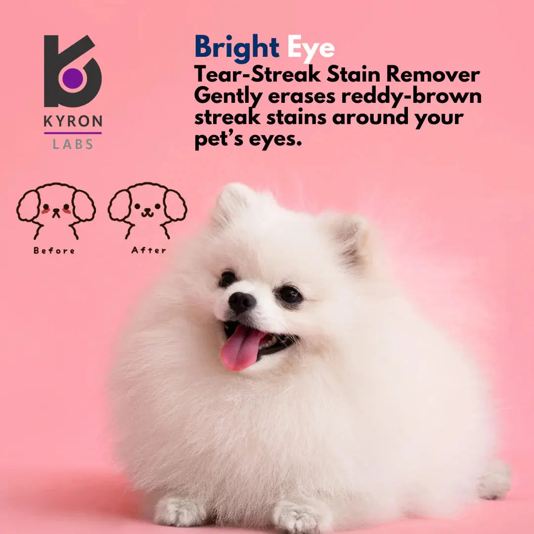 BRIGHTEYE TEAR STAIN REMOVER 100ML KYRON LABS