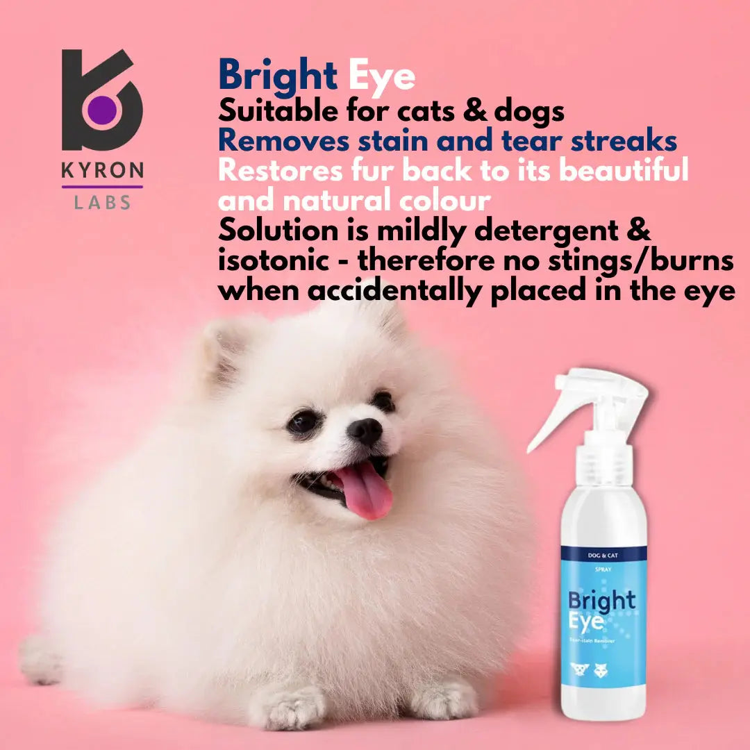 BRIGHTEYE TEAR STAIN REMOVER 100ML KYRON LABS