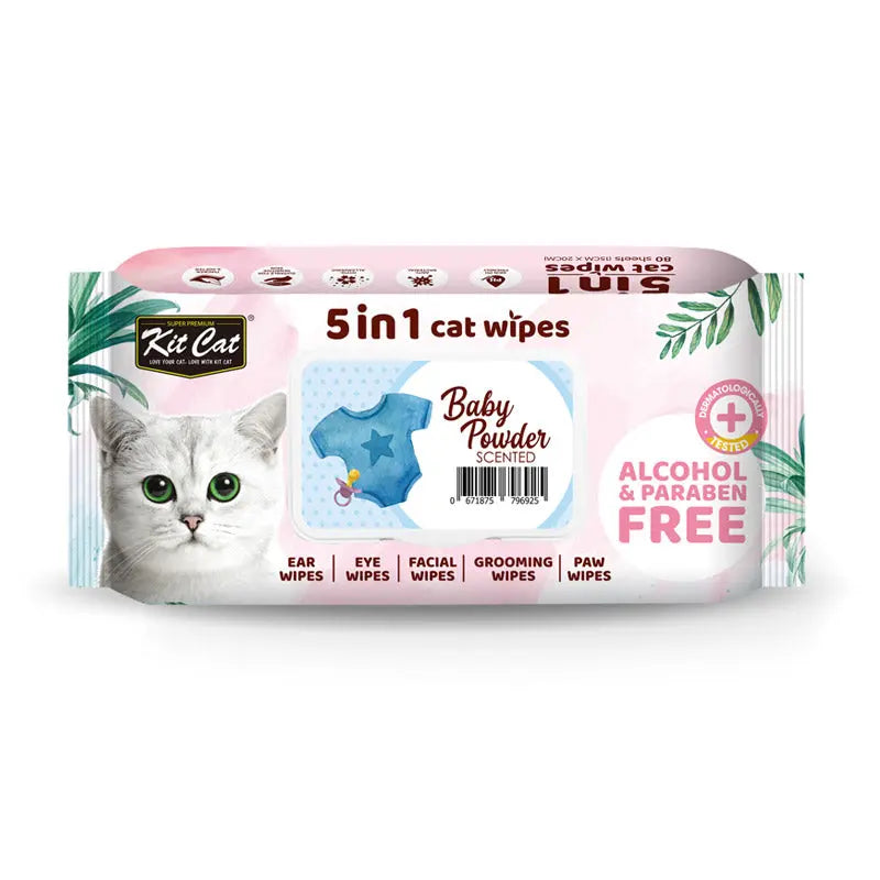 KIT CAT 5-IN-1 CAT WIPES KIT CAT