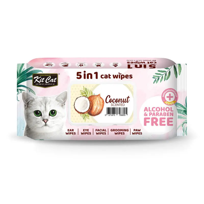 KIT CAT 5-IN-1 CAT WIPES KIT CAT