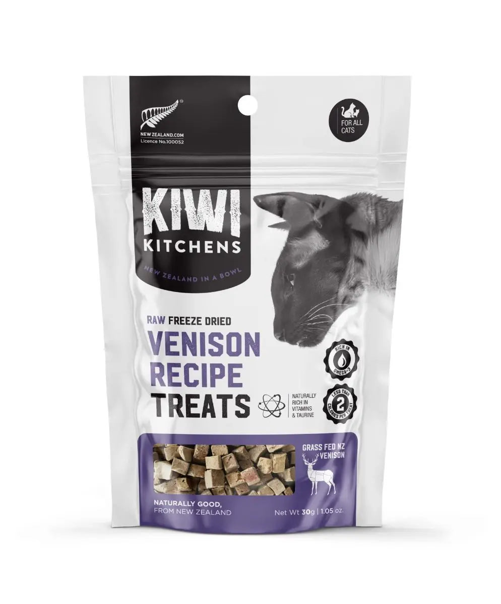 KIWI KITCHENS RAW FREEZE DRIED CAT TREATS 30G KIWI KITCHENS