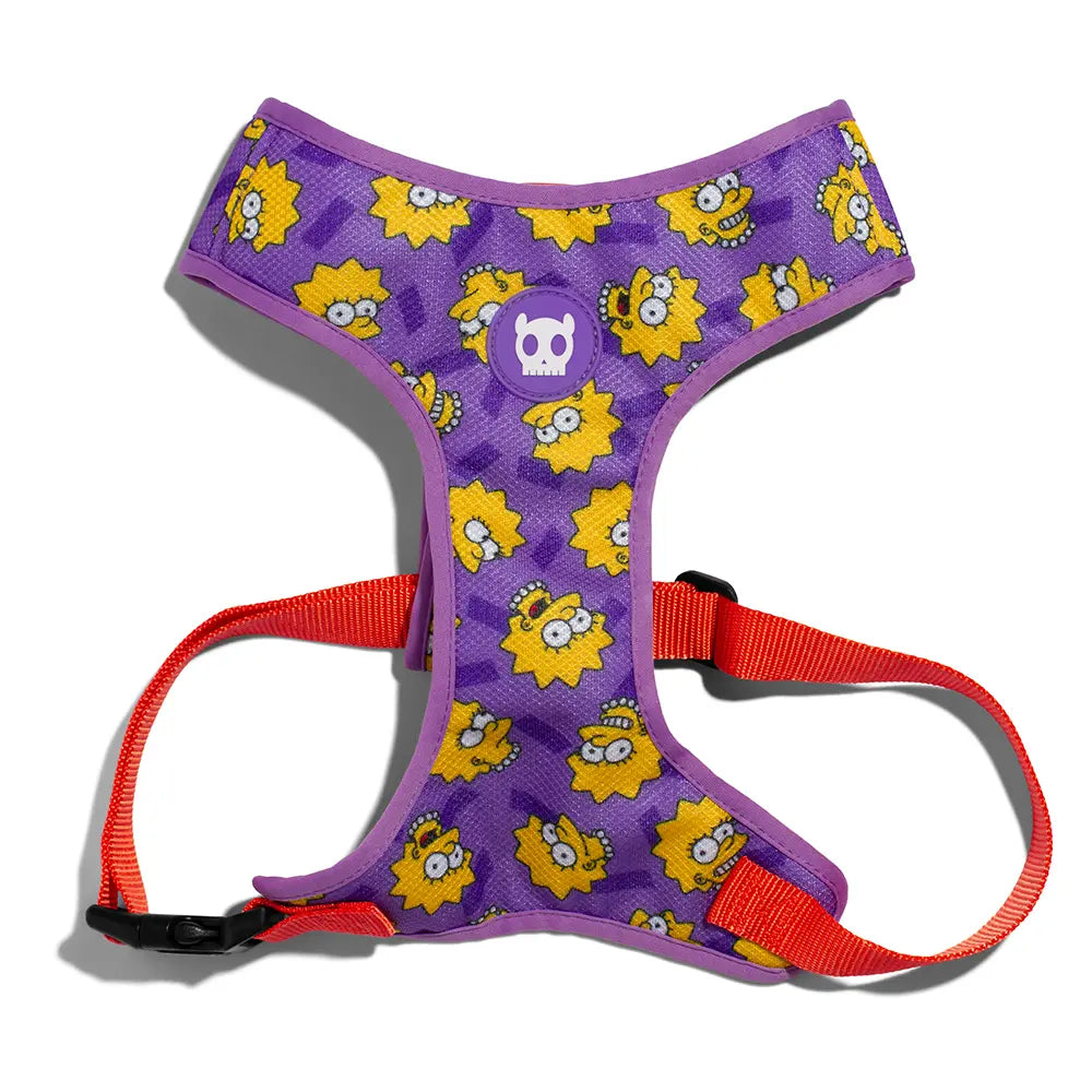 ZEE.DOG LISA SIMPSON AIR MESH PLUS HARNESS LARGE ZEE.DOG