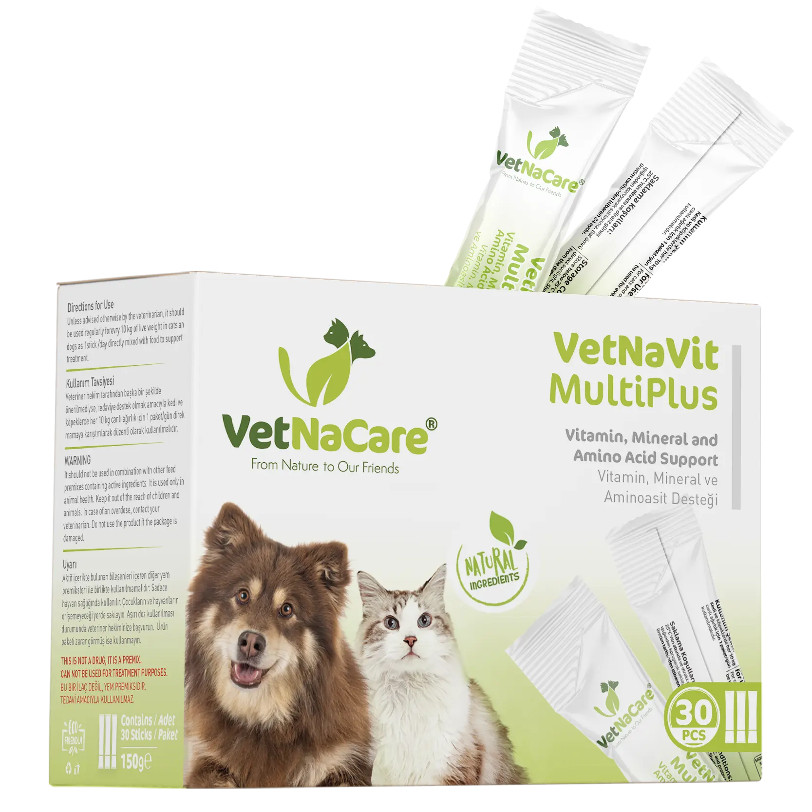 VETNAVIT MULTIPLUS 30X5G VETNAVIT