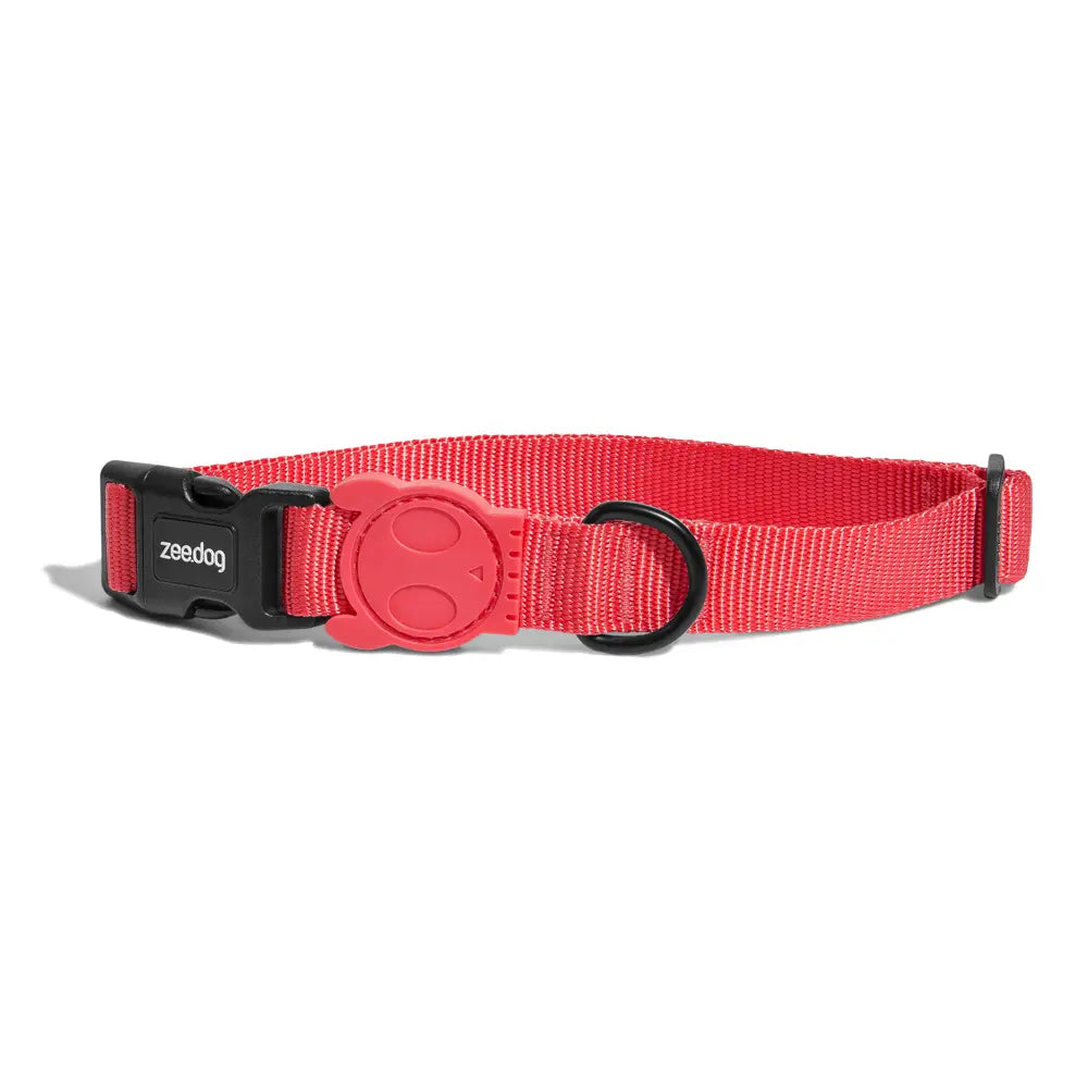 ZEE.DOG NEON CORAL COLLAR ZEE.DOG