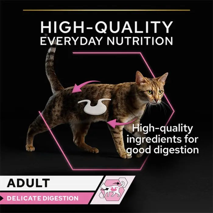 PURINA® PRO PLAN® DELICATE DIGESTION TURKEY WET CAT FOOD 26X85G Purina Pro Plan