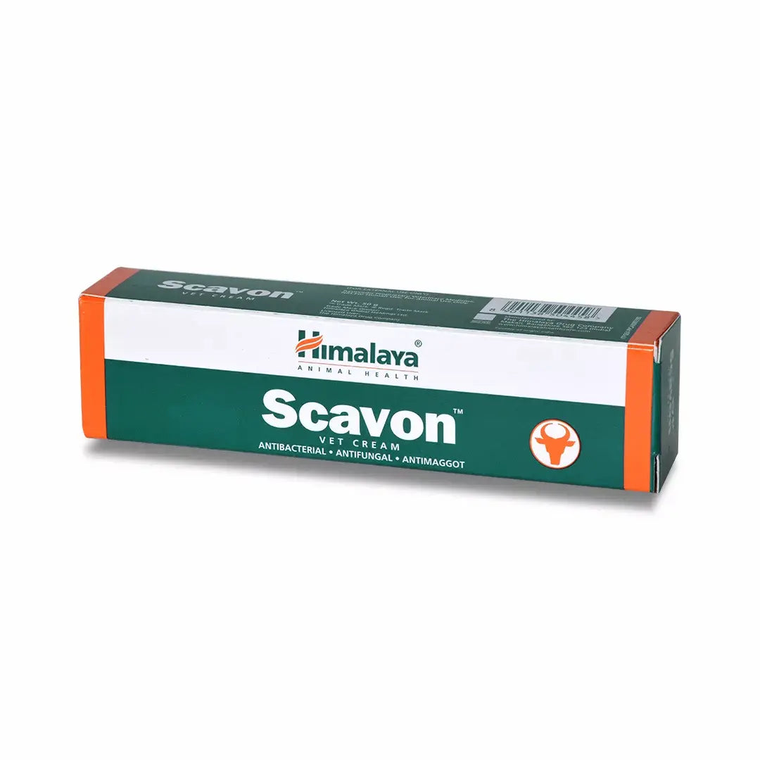 HIMALAYA SCAVON VET CREAM WOUND HEALER ANTIMICROBIAL CREAM FOR DOGS & CATS 50 Gm Himalaya