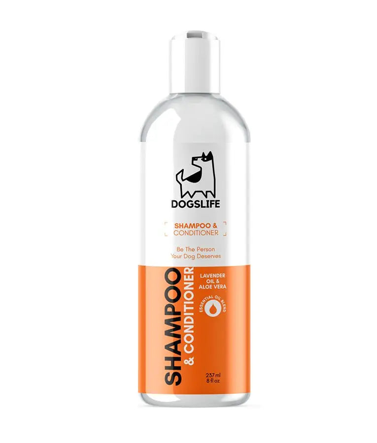 DOGSLIFE DOG SHAMPOO & CONDITIONER 237ML DOGSLIFE
