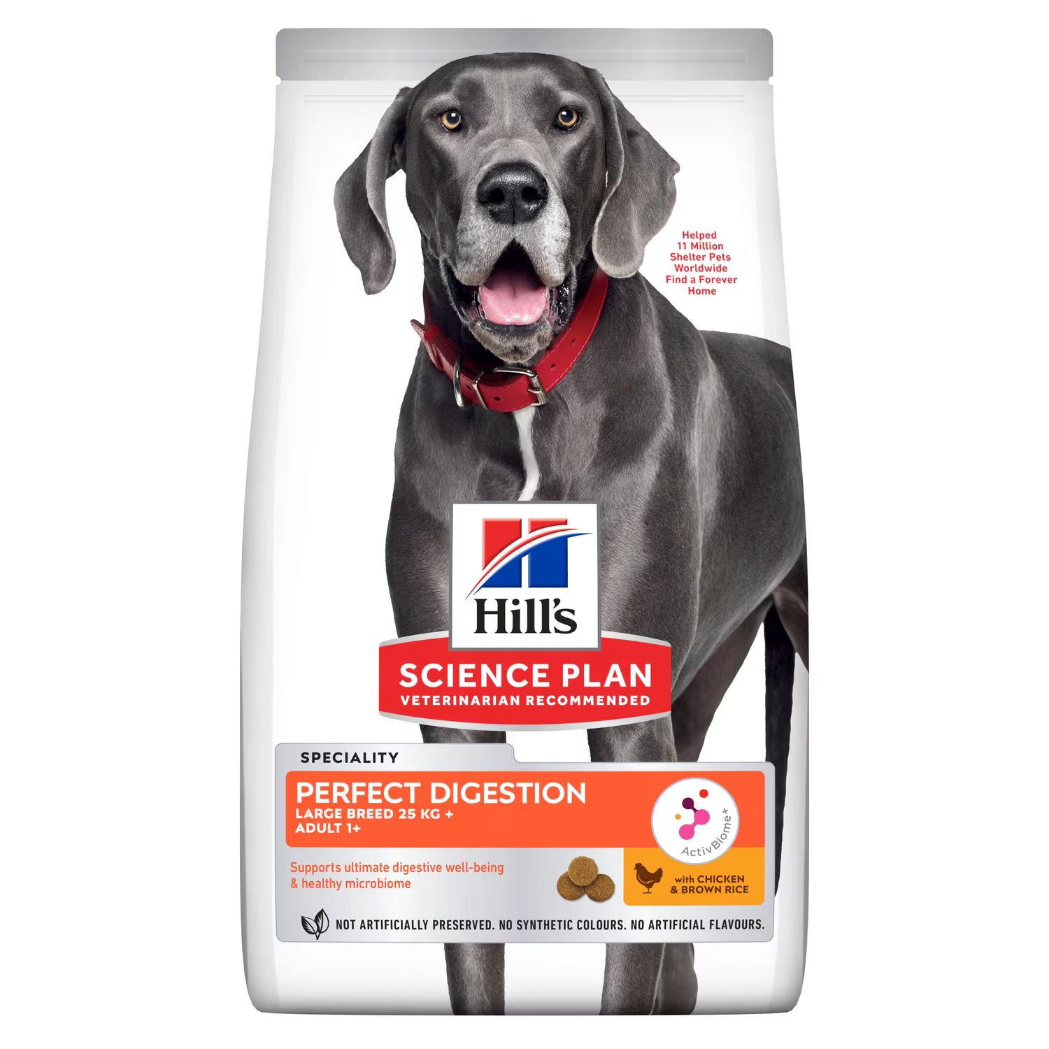 HILL'S SCIENCE PLAN PERFECT DIGESTION ADULT 1+ DOG FOOD WITH CHICKEN AND BROWN RICE Hills