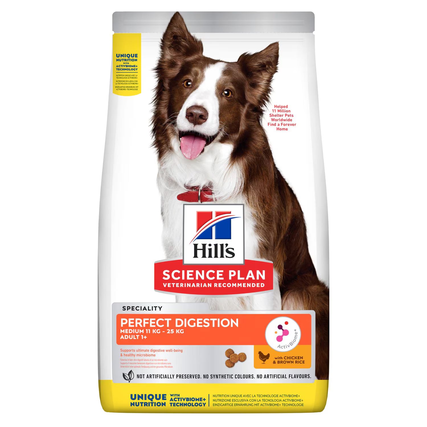 HILL'S SCIENCE PLAN PERFECT DIGESTION ADULT 1+ DOG FOOD WITH CHICKEN AND BROWN RICE Hills