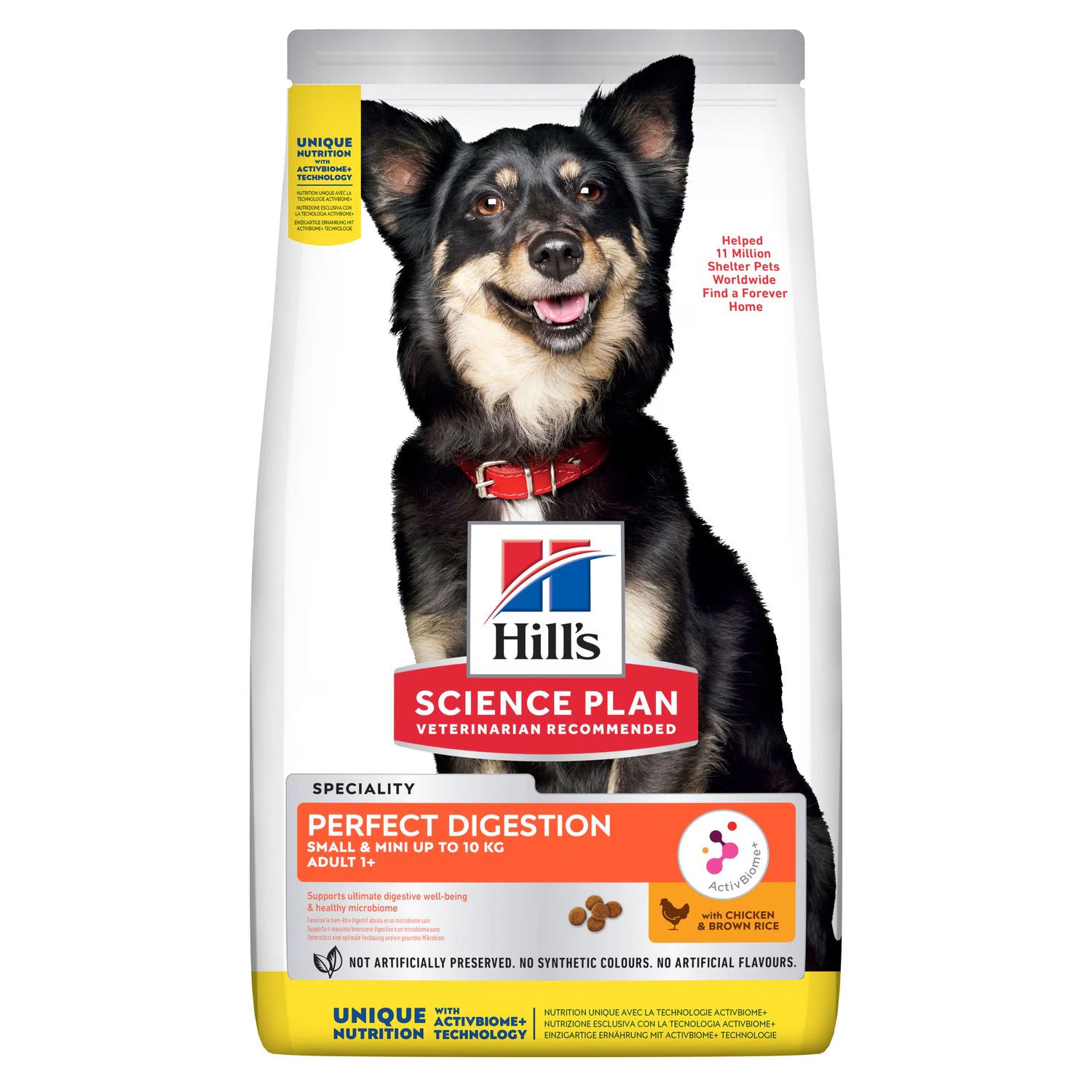 HILL'S SCIENCE PLAN PERFECT DIGESTION ADULT 1+ DOG FOOD WITH CHICKEN AND BROWN RICE Hills